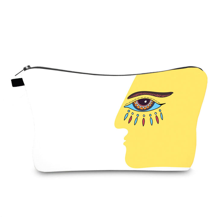 Olivenorma Evil Eye Hamsa Symbol Borsa per il trucco e i cosmetici