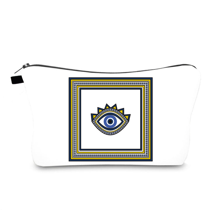 Olivenorma Evil Eye Hamsa Symbol Borsa per il trucco e i cosmetici