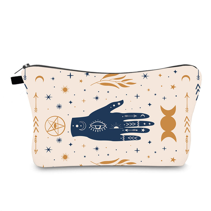 Olivenorma Evil Eye Hamsa Symbol Borsa per il trucco e i cosmetici