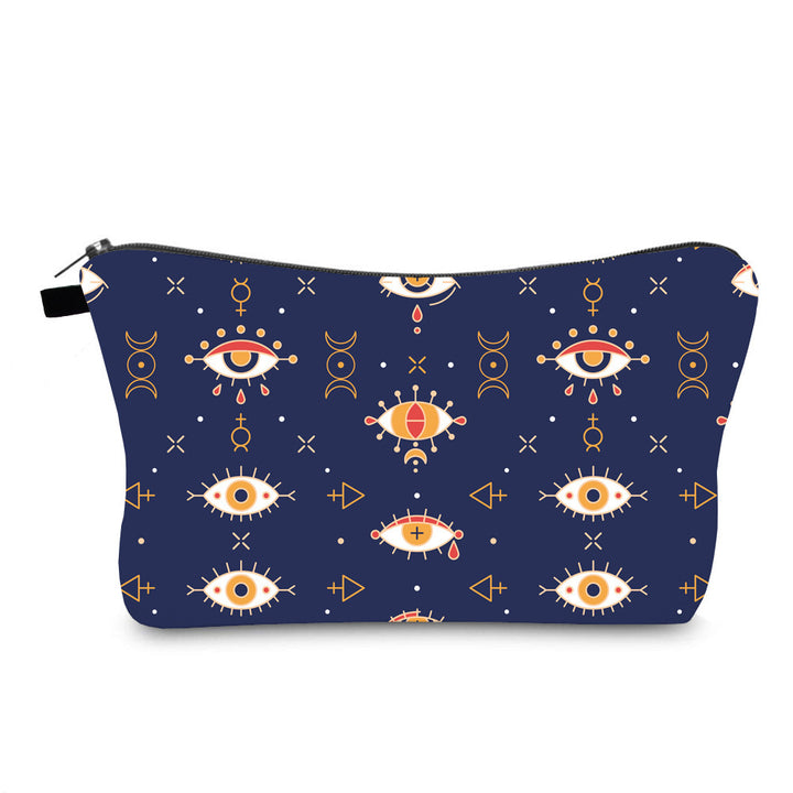 Olivenorma Evil Eye Hamsa Symbol Borsa per il trucco e i cosmetici