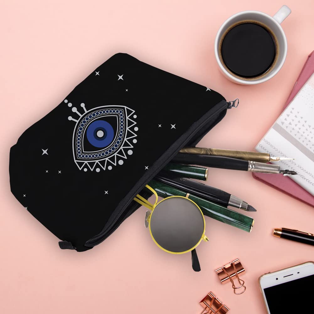 Olivenorma Evil Eye Hamsa Symbol Borsa per il trucco e i cosmetici