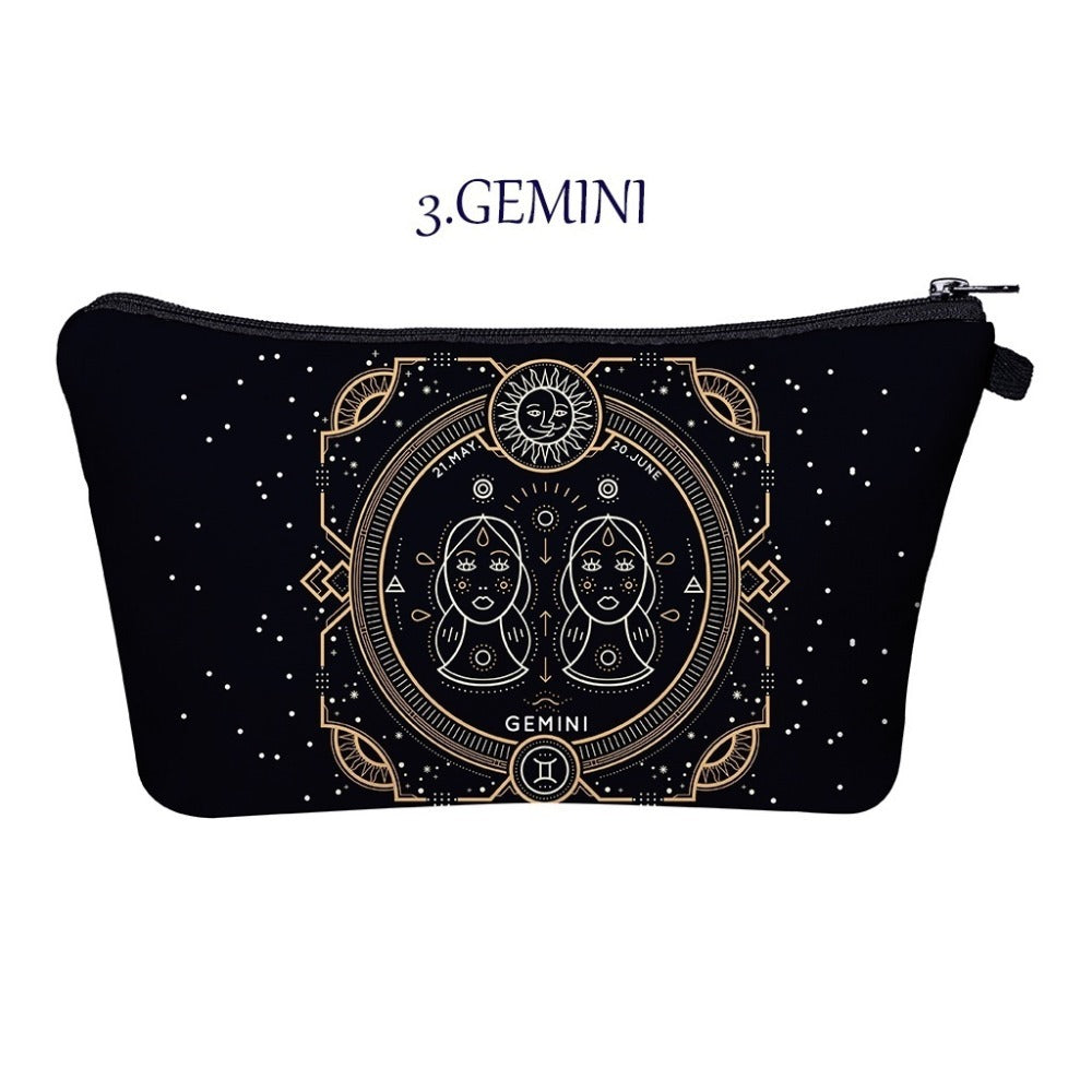 Olivenorma Zodiac Print Design Borsa per il trucco e cosmetici