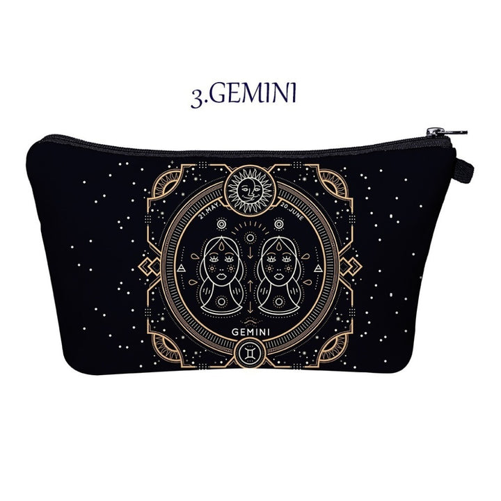 Olivenorma Zodiac Print Design Borsa per il trucco e cosmetici