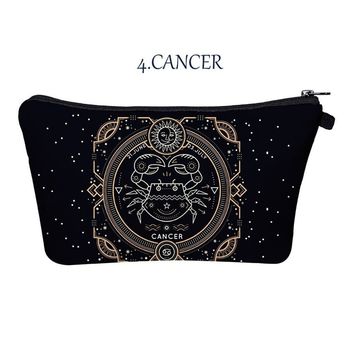 Olivenorma Zodiac Print Design Borsa per il trucco e cosmetici