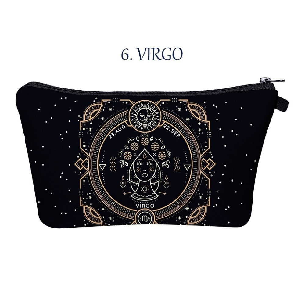 Olivenorma Zodiac Print Design Borsa per il trucco e cosmetici