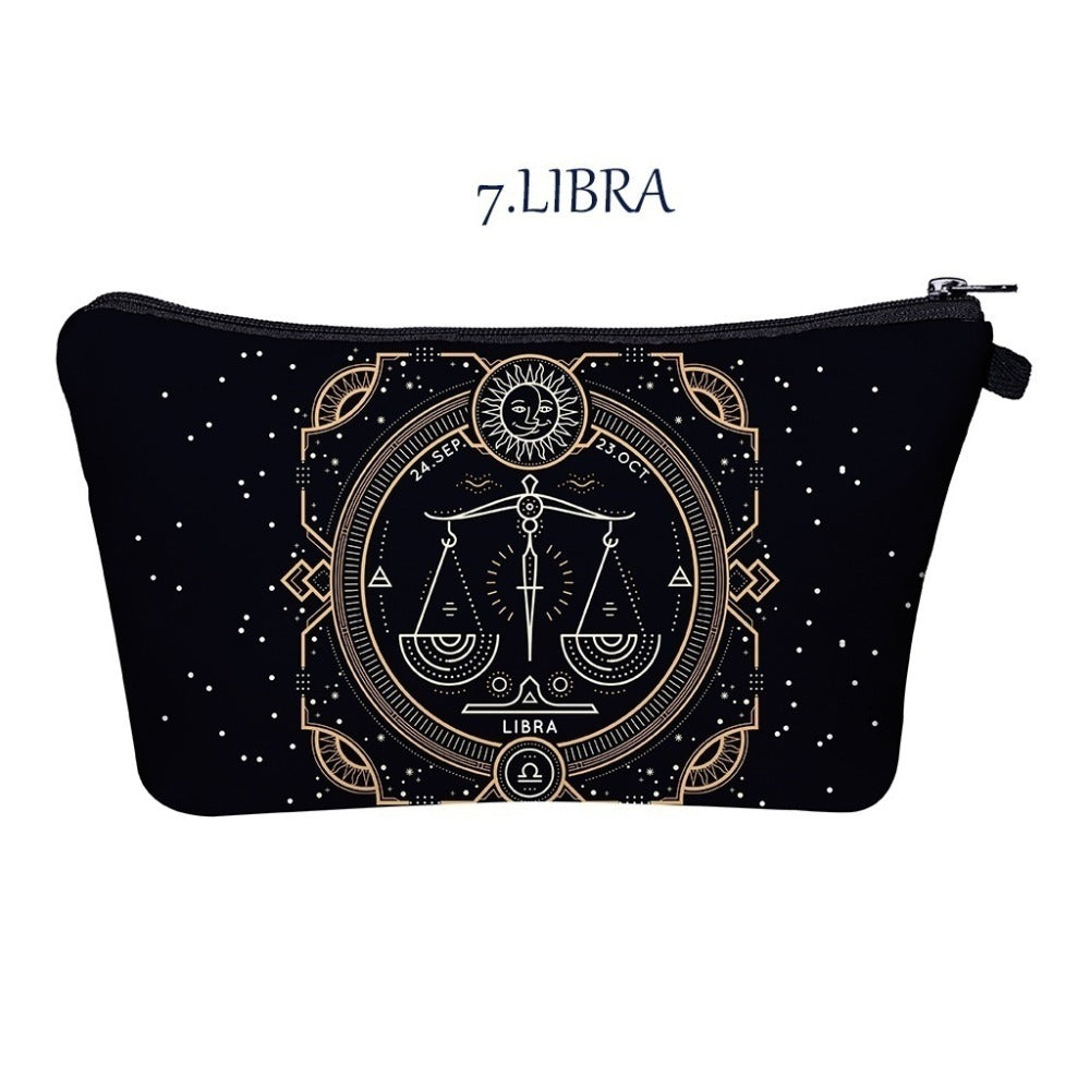 Olivenorma Zodiac Print Design Borsa per il trucco e cosmetici