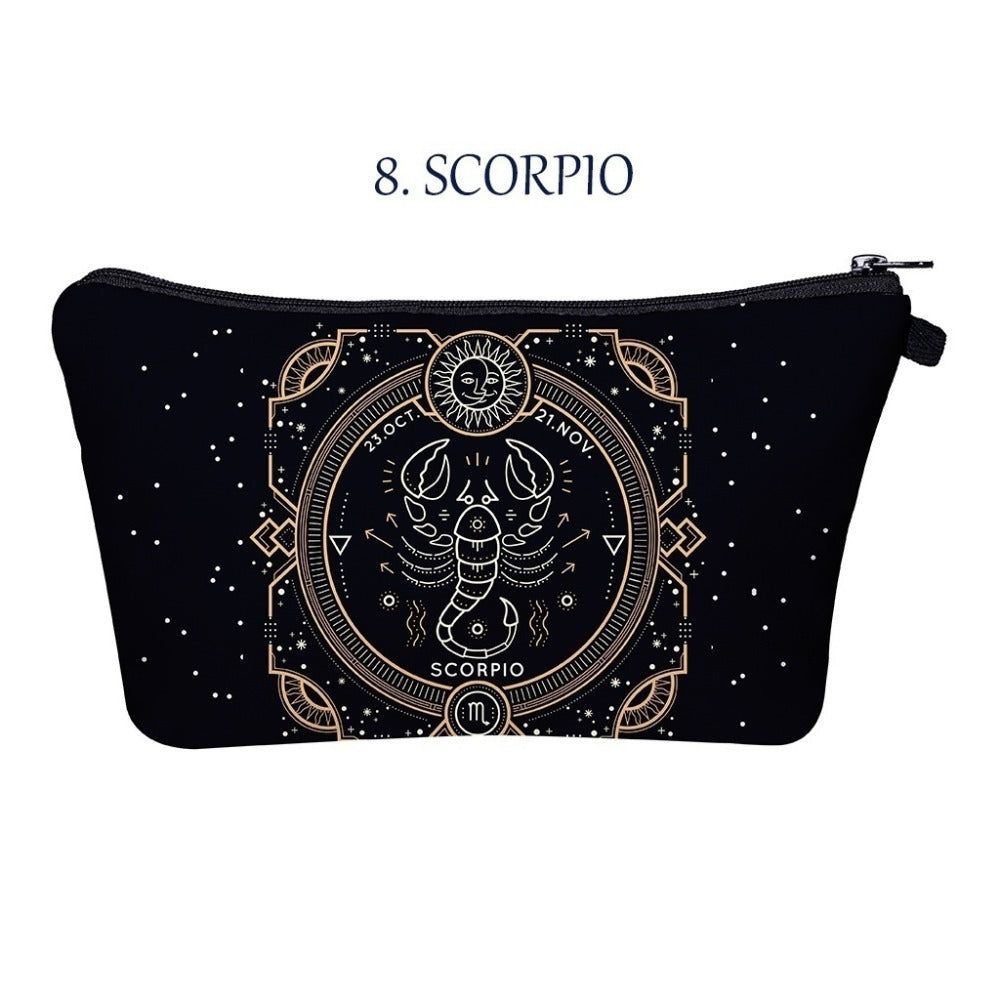 Olivenorma Zodiac Print Design Borsa per il trucco e cosmetici
