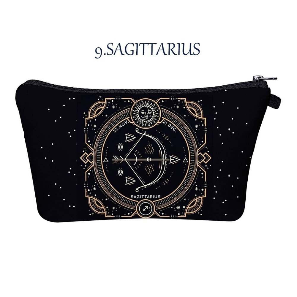 Olivenorma Zodiac Print Design Borsa per il trucco e cosmetici