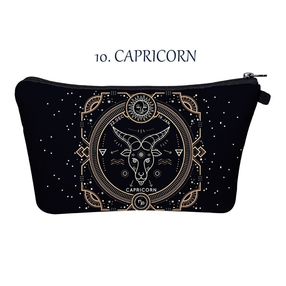Olivenorma Zodiac Print Design Borsa per il trucco e cosmetici