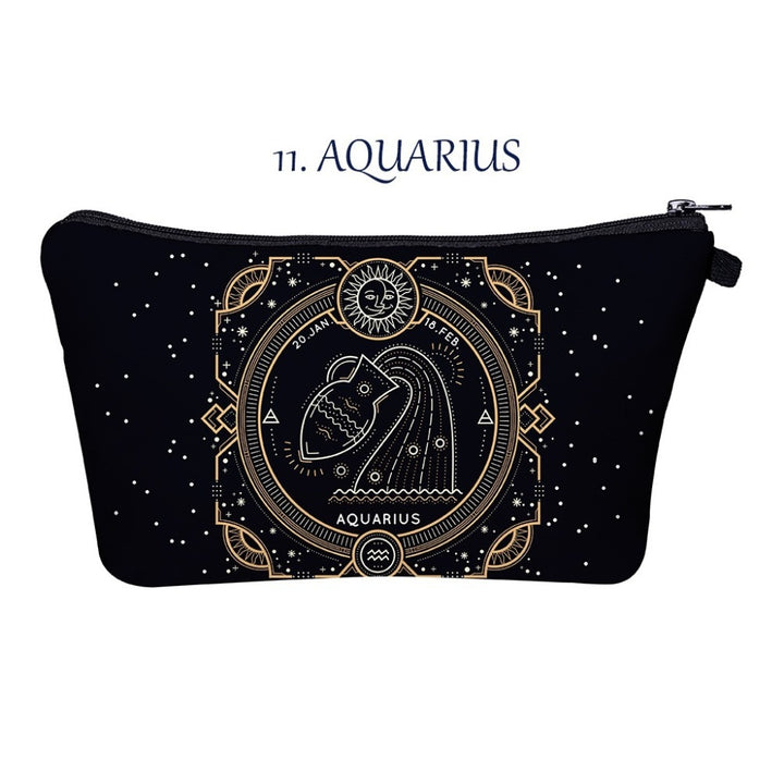 Olivenorma Zodiac Print Design Borsa per il trucco e cosmetici