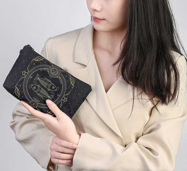 Olivenorma Zodiac Print Design Borsa per il trucco e cosmetici