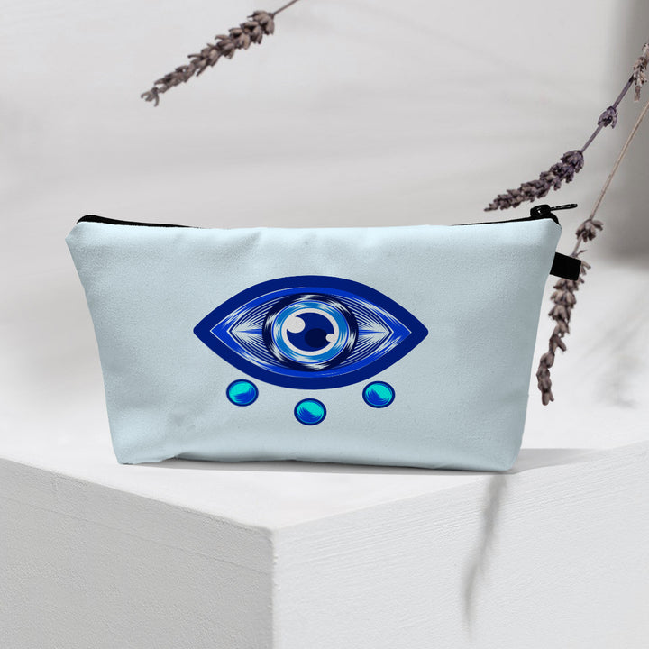 Olivenorma Borsa cosmetica moderna Witchy Boho Evil Eye
