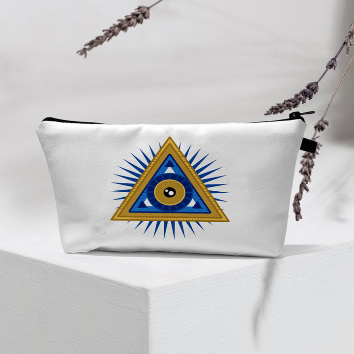 Olivenorma Borsa cosmetica moderna Witchy Boho Evil Eye