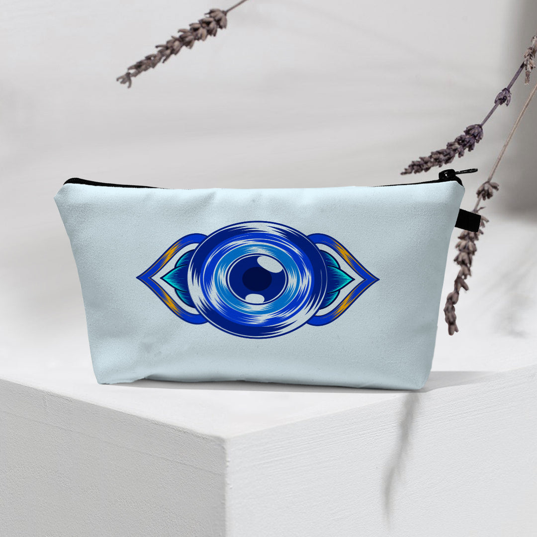 Olivenorma Borsa cosmetica moderna Witchy Boho Evil Eye