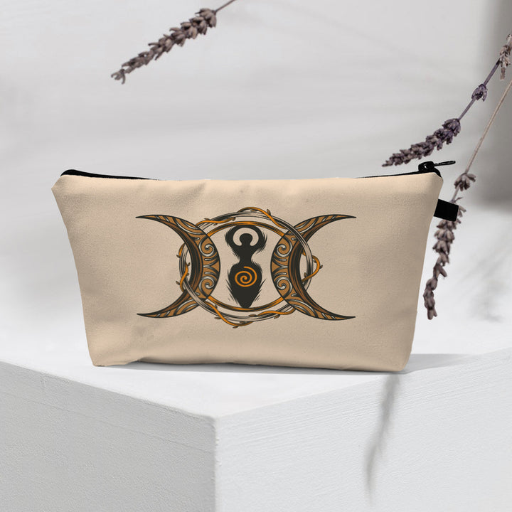 Olivenorma Borsa cosmetica moderna Witchy Boho Evil Eye