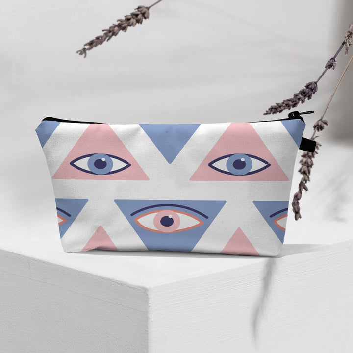 Olivenorma Borsa cosmetica moderna Witchy Boho Evil Eye