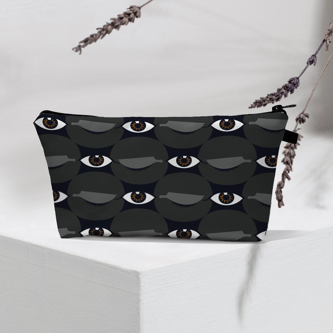 Olivenorma Borsa cosmetica moderna Witchy Boho Evil Eye