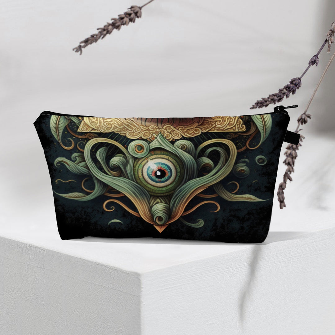 Olivenorma Borsa cosmetica moderna Witchy Boho Evil Eye