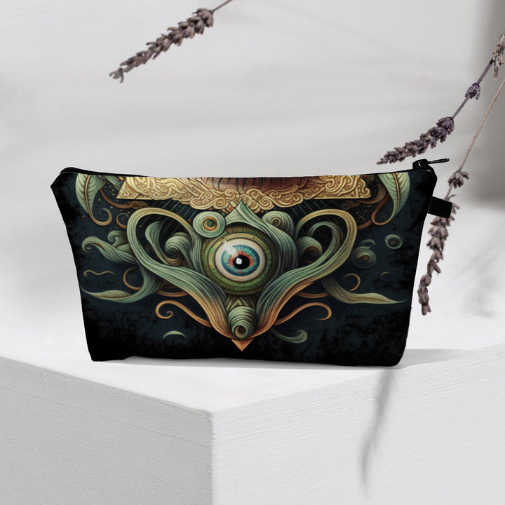 Olivenorma Borsa cosmetica moderna Witchy Boho Evil Eye