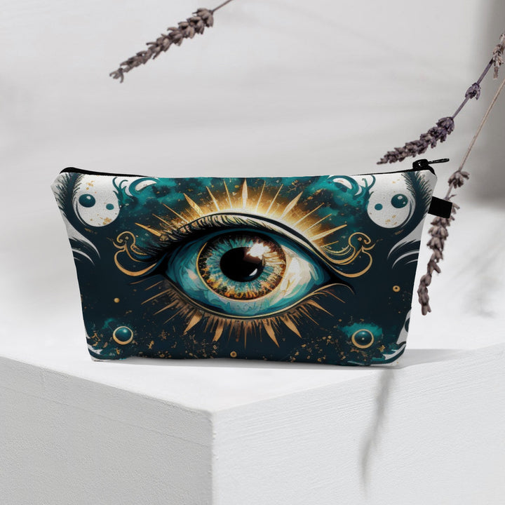 Olivenorma Borsa cosmetica moderna Witchy Boho Evil Eye