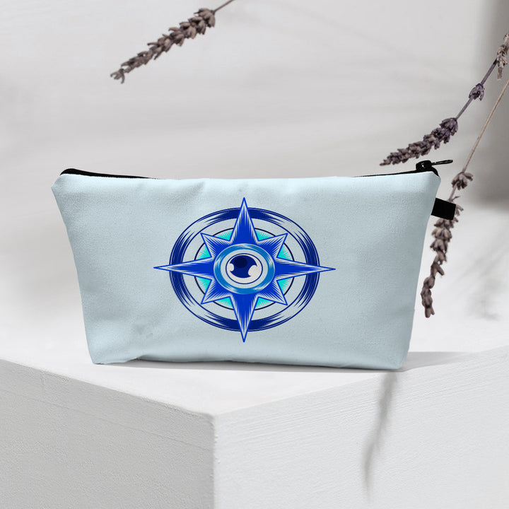 Olivenorma Borsa cosmetica moderna Witchy Boho Evil Eye