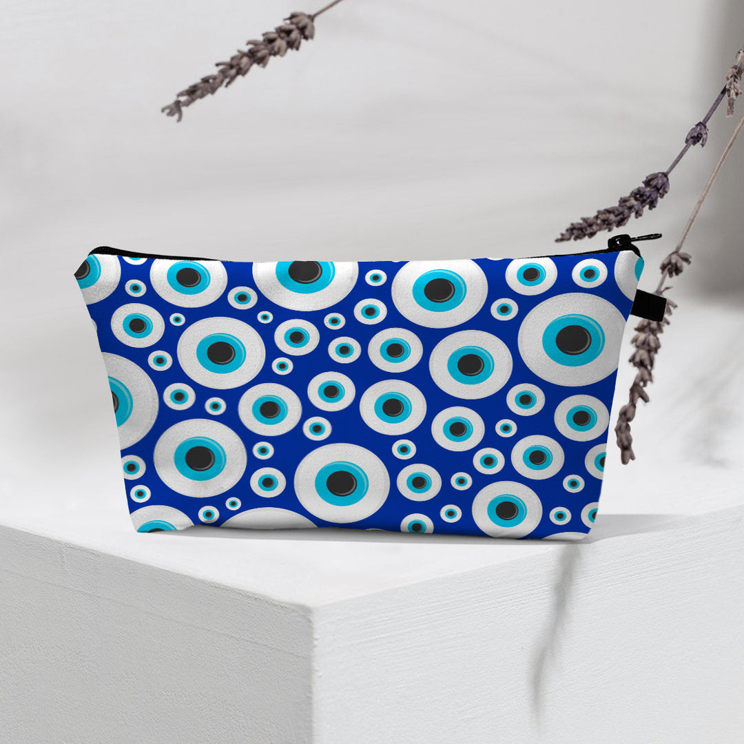 Olivenorma Borsa cosmetica moderna Witchy Boho Evil Eye