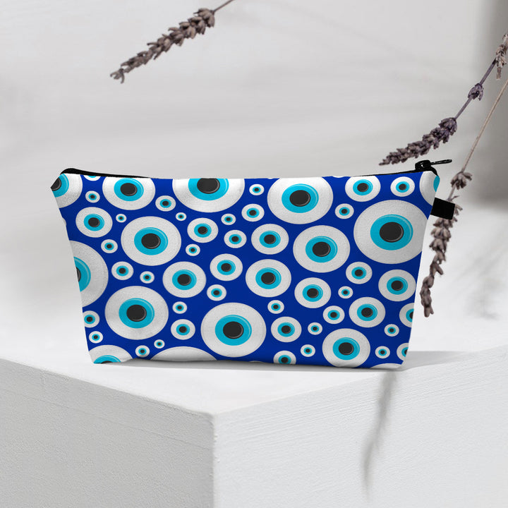 Olivenorma Borsa cosmetica moderna Witchy Boho Evil Eye