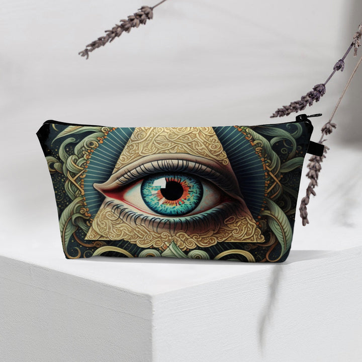 Olivenorma Borsa cosmetica moderna Witchy Boho Evil Eye