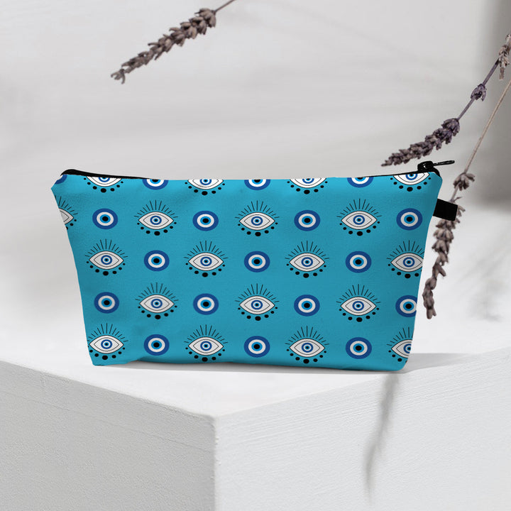 Olivenorma Borsa cosmetica moderna Witchy Boho Evil Eye