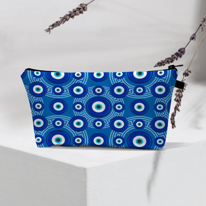 Olivenorma Borsa cosmetica moderna Witchy Boho Evil Eye