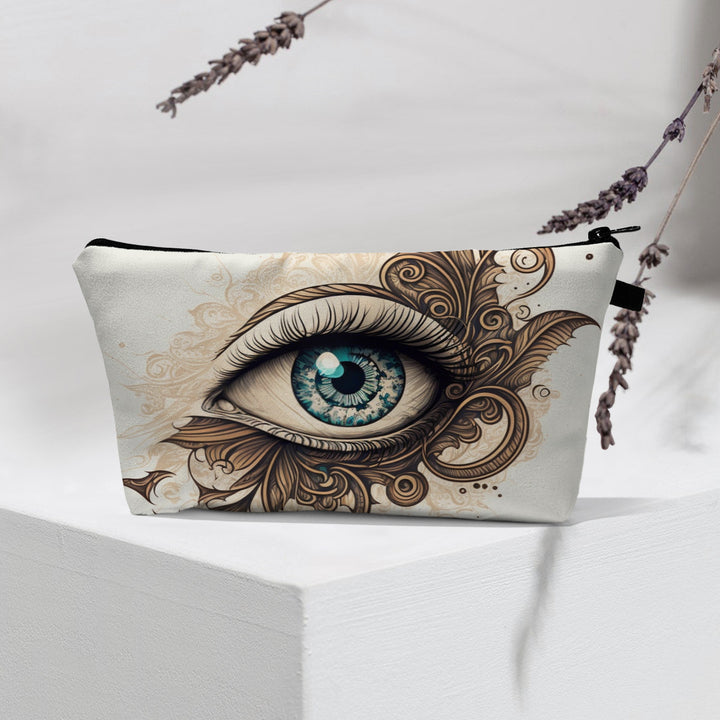 Olivenorma Borsa cosmetica moderna Witchy Boho Evil Eye