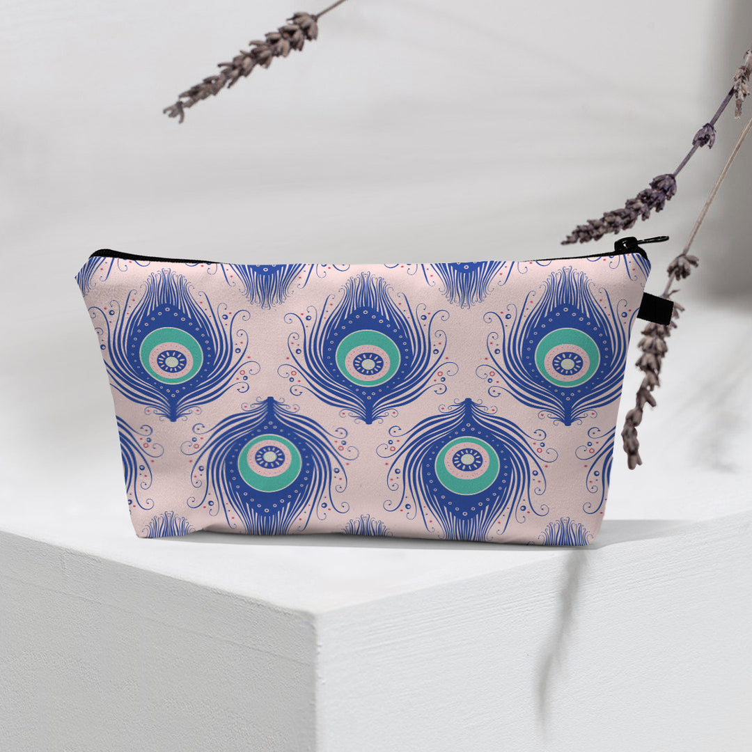 Olivenorma Borsa cosmetica moderna Witchy Boho Evil Eye