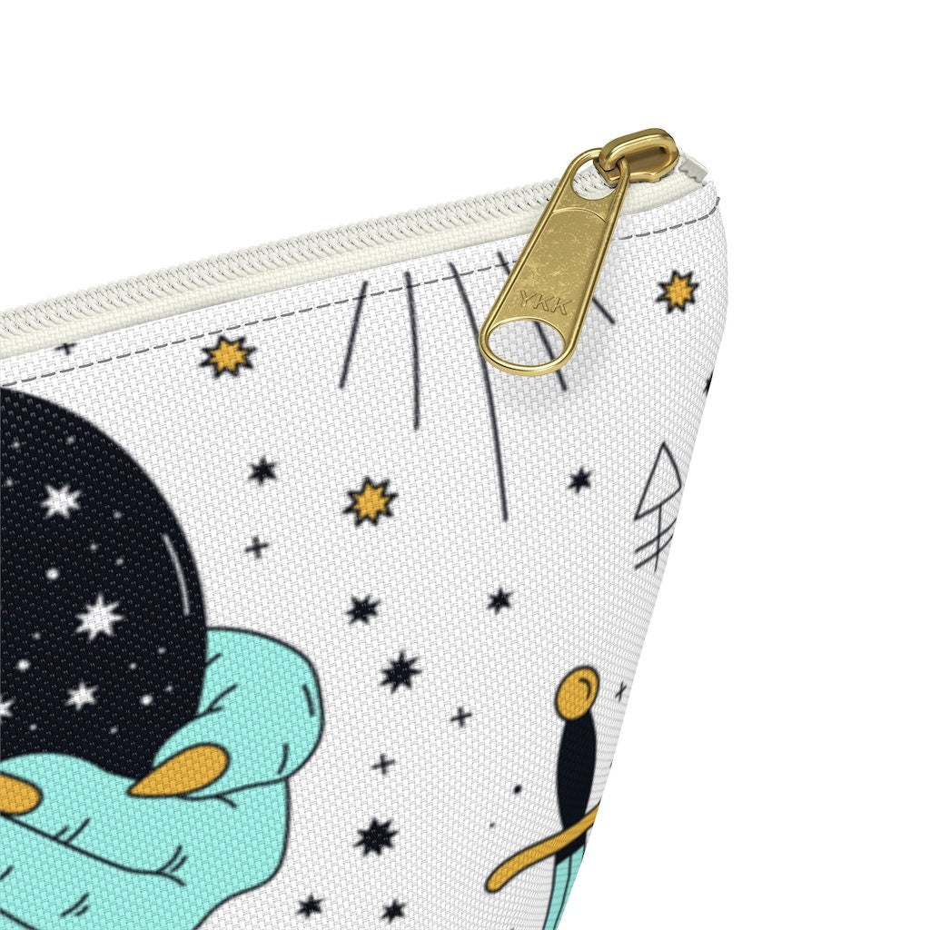 Olivenorma Borsa cosmetica moderna Witchy Boho Evil Eye