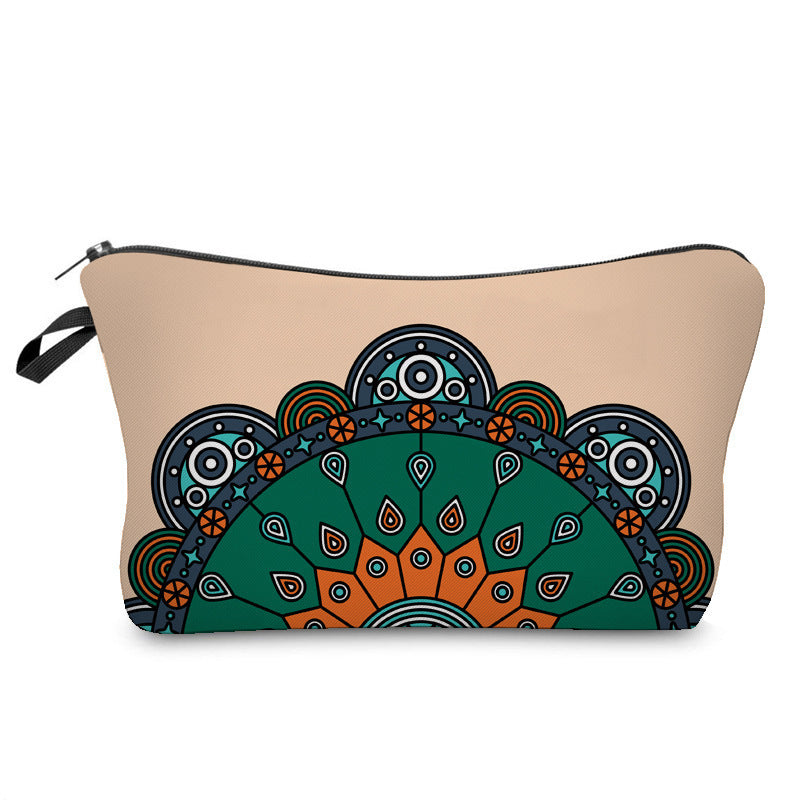 Borsa per cosmetici Olivenorma Mandala Pattern