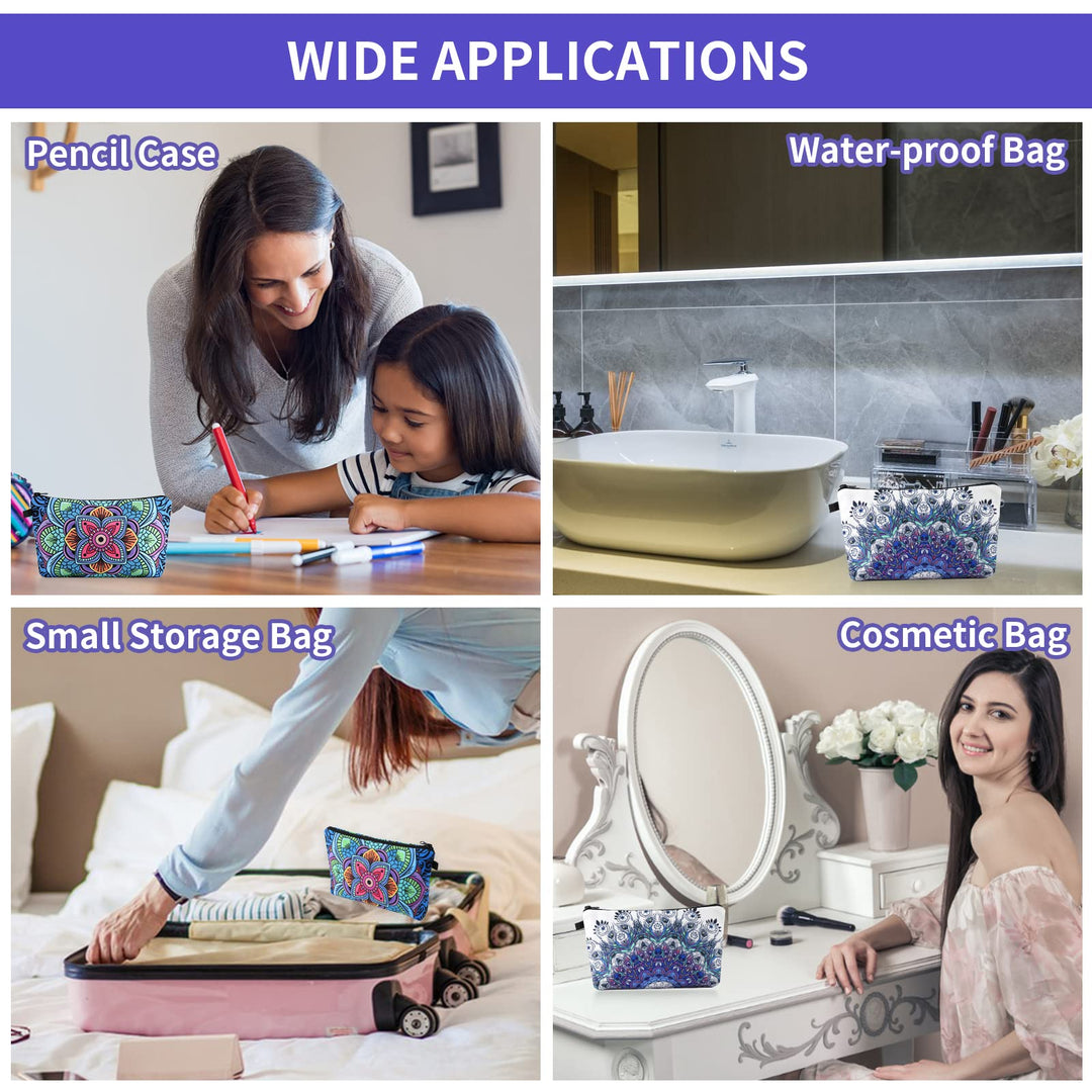 Borsa per cosmetici Olivenorma Mandala Pattern