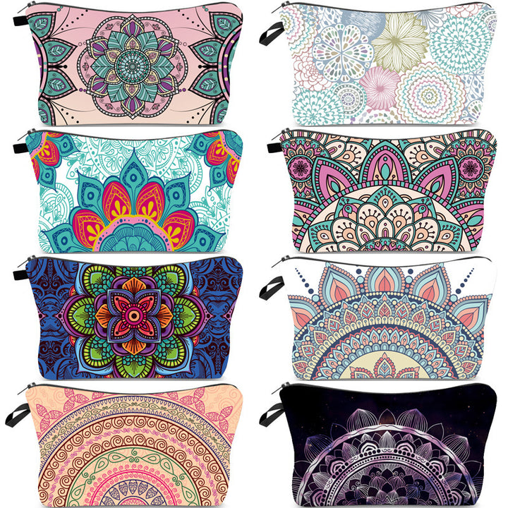 Borsa per cosmetici Olivenorma Mandala Pattern