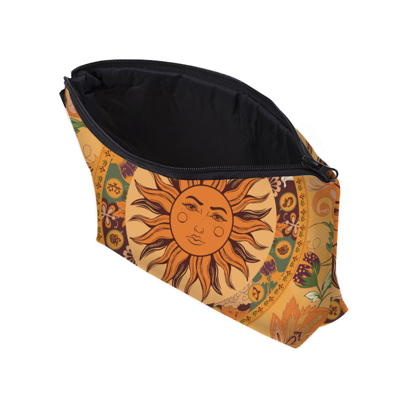 Borsa cosmetica Olivenorma con motivo Sole Luna Stella