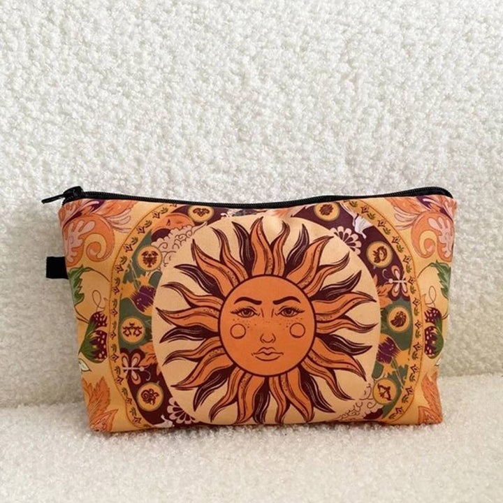 Borsa cosmetica Olivenorma con motivo Sole Luna Stella