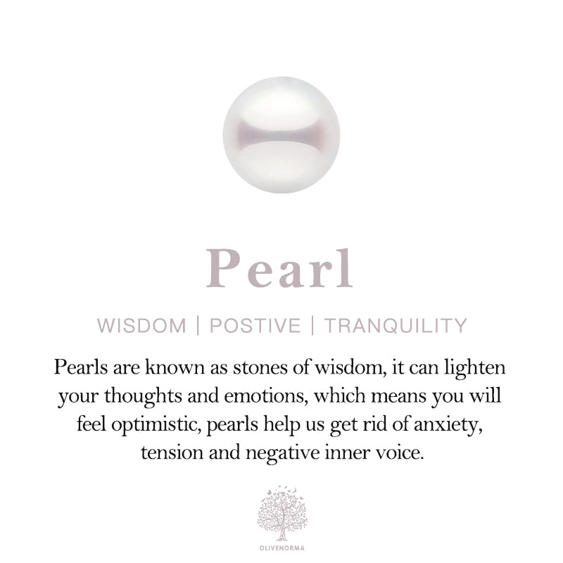 Olivenorma Pearl Cross Bracciale Rosario Vergine Maria