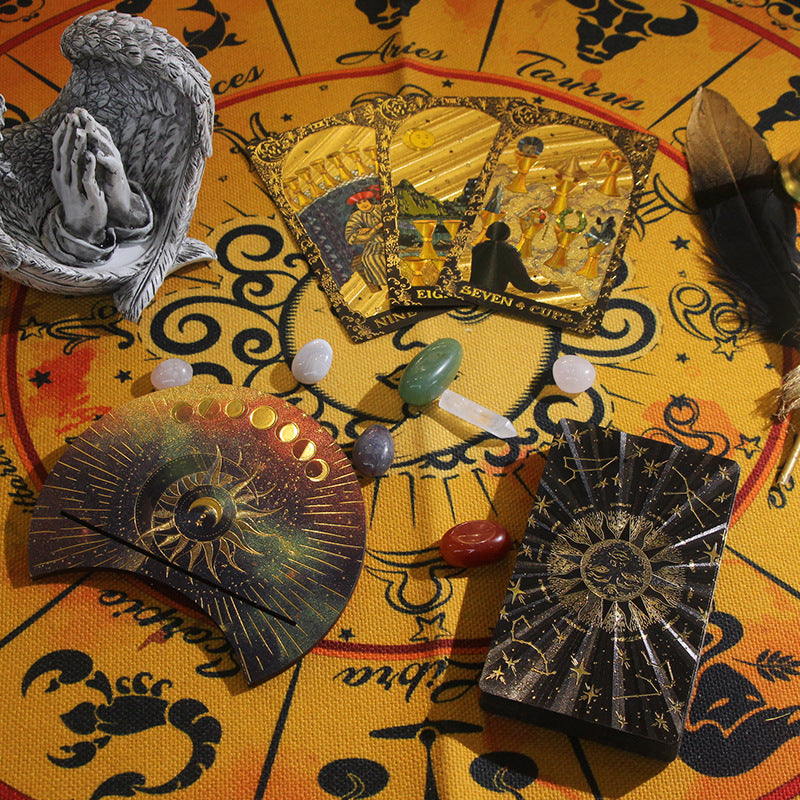 Olivenorma PET impermeabile Tarocchi Divinazione Set Regalo Scatola