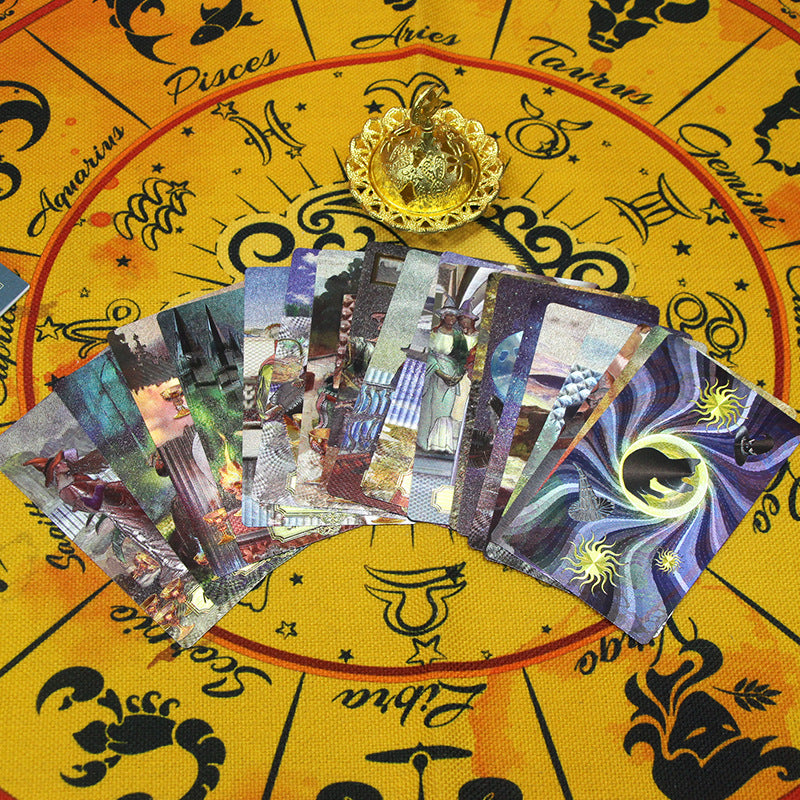 Olivenorma Carta dei Tarocchi delle Streghe Impermeabili