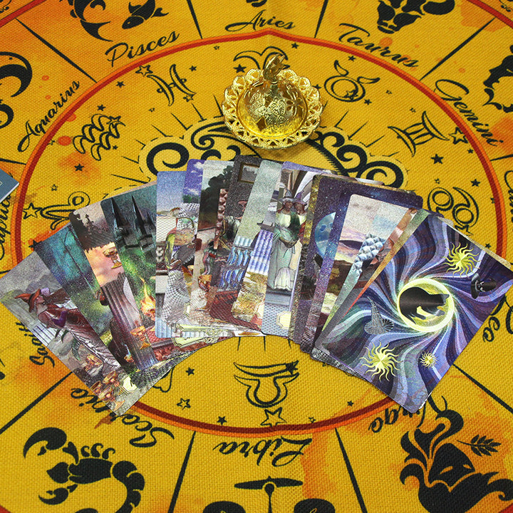 Olivenorma Carta dei Tarocchi delle Streghe Impermeabili