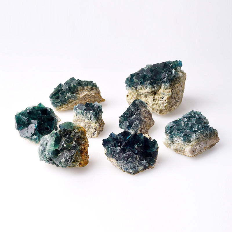 Campione minerale di fluorite verde Olivenorma Pietra Naturale 