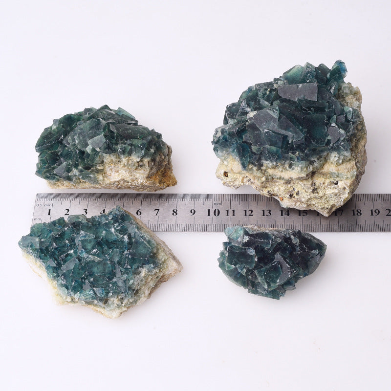 Campione minerale di fluorite verde Olivenorma Pietra Naturale 