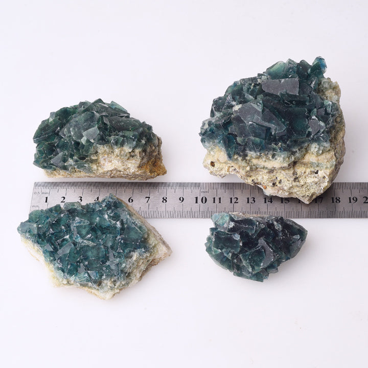 Campione minerale di fluorite verde Olivenorma Pietra Naturale 
