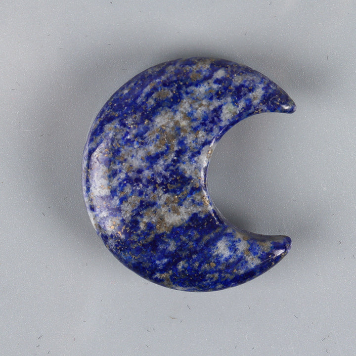 Olivenorma 3 pezzi set di pietre naturali piccole decorazioni artigianali con pietre preziose a forma di luna