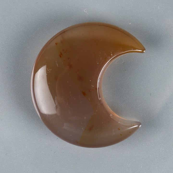 Olivenorma 3 pezzi set di pietre naturali piccole decorazioni artigianali con pietre preziose a forma di luna