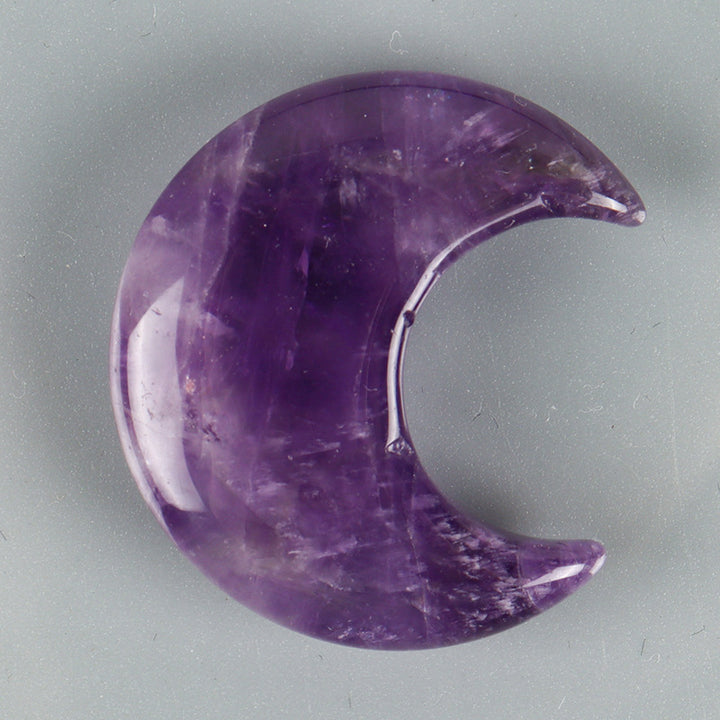 Olivenorma 3 pezzi set di pietre naturali piccole decorazioni artigianali con pietre preziose a forma di luna