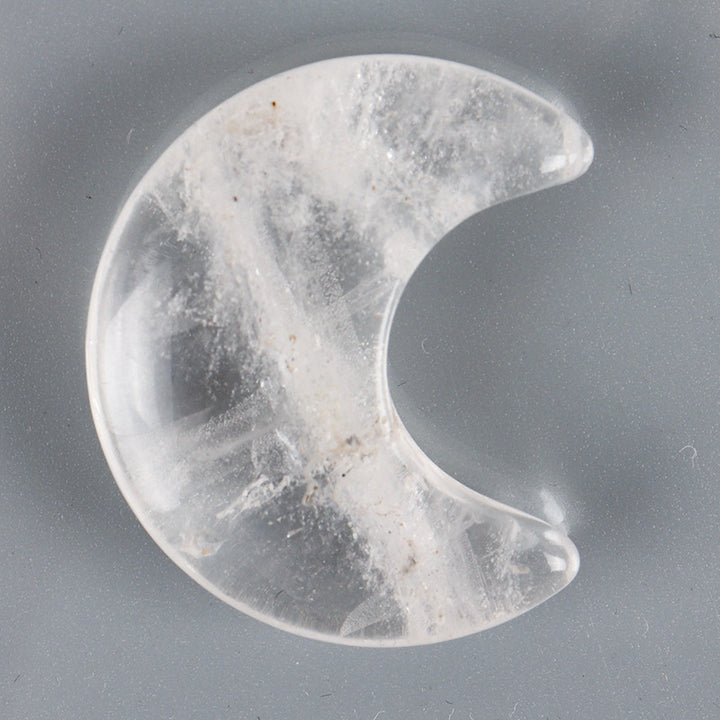 Olivenorma 3 pezzi set di pietre naturali piccole decorazioni artigianali con pietre preziose a forma di luna