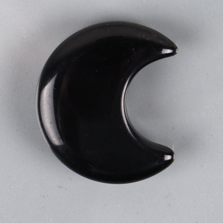 Olivenorma 3 pezzi set di pietre naturali piccole decorazioni artigianali con pietre preziose a forma di luna